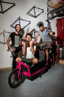 Les acteurs du projet Botch Cargo Bikes